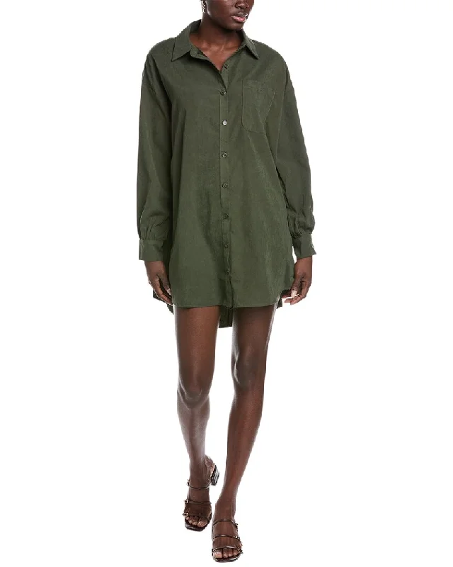 Sage the Label Dominique Oversized Shirtdress