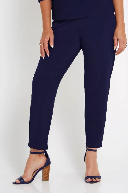 Gianna Pants Petite - Navy