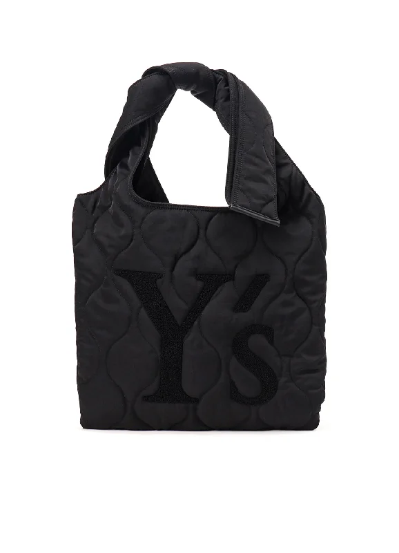 NYLON PADDED KILT TOTE BAG