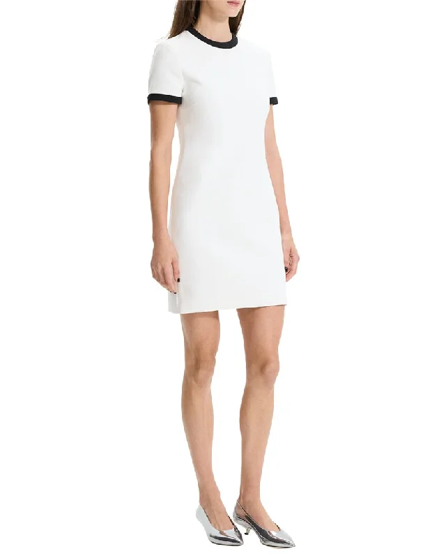 Theory Bicolor Mini Dress