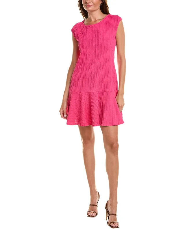 Isaac Mizrahi Flounce Mini Dress