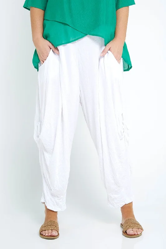 Zoe Pants - White