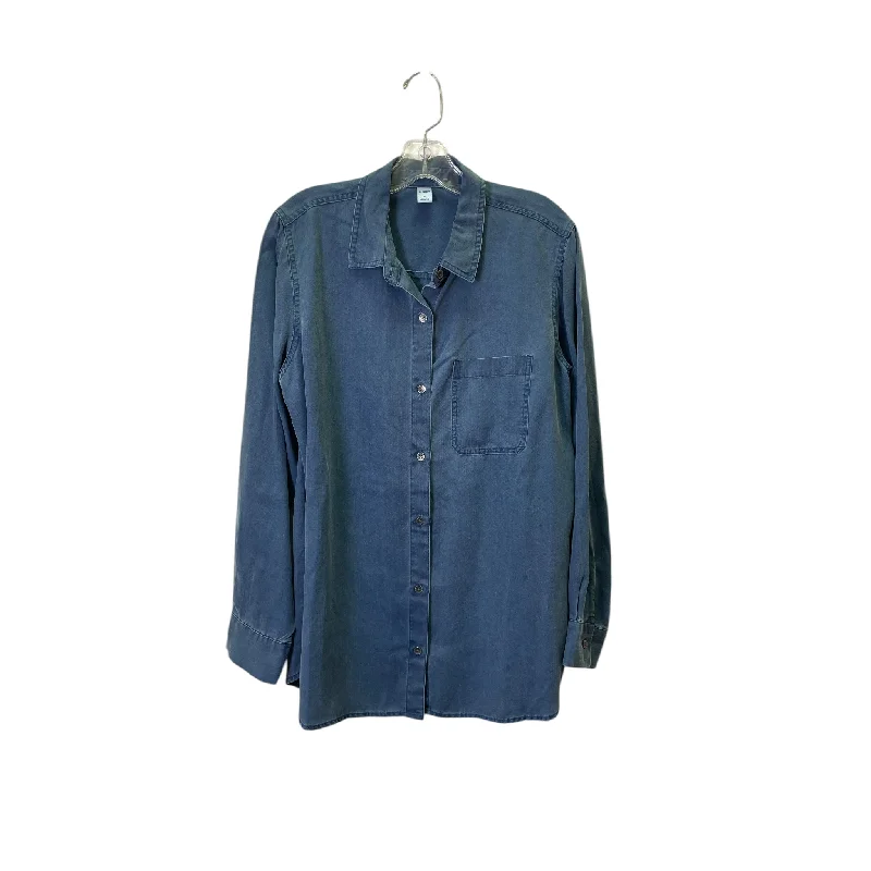 Top Ls By Old Navy In Blue, Size:L